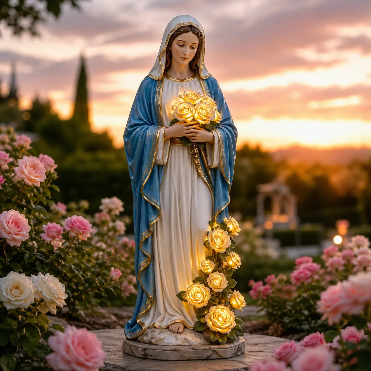 LumiGrace – Virgin Mary Garden Light