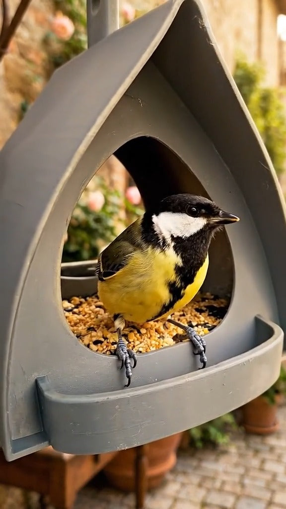 BirdBloom – Window View Feeder