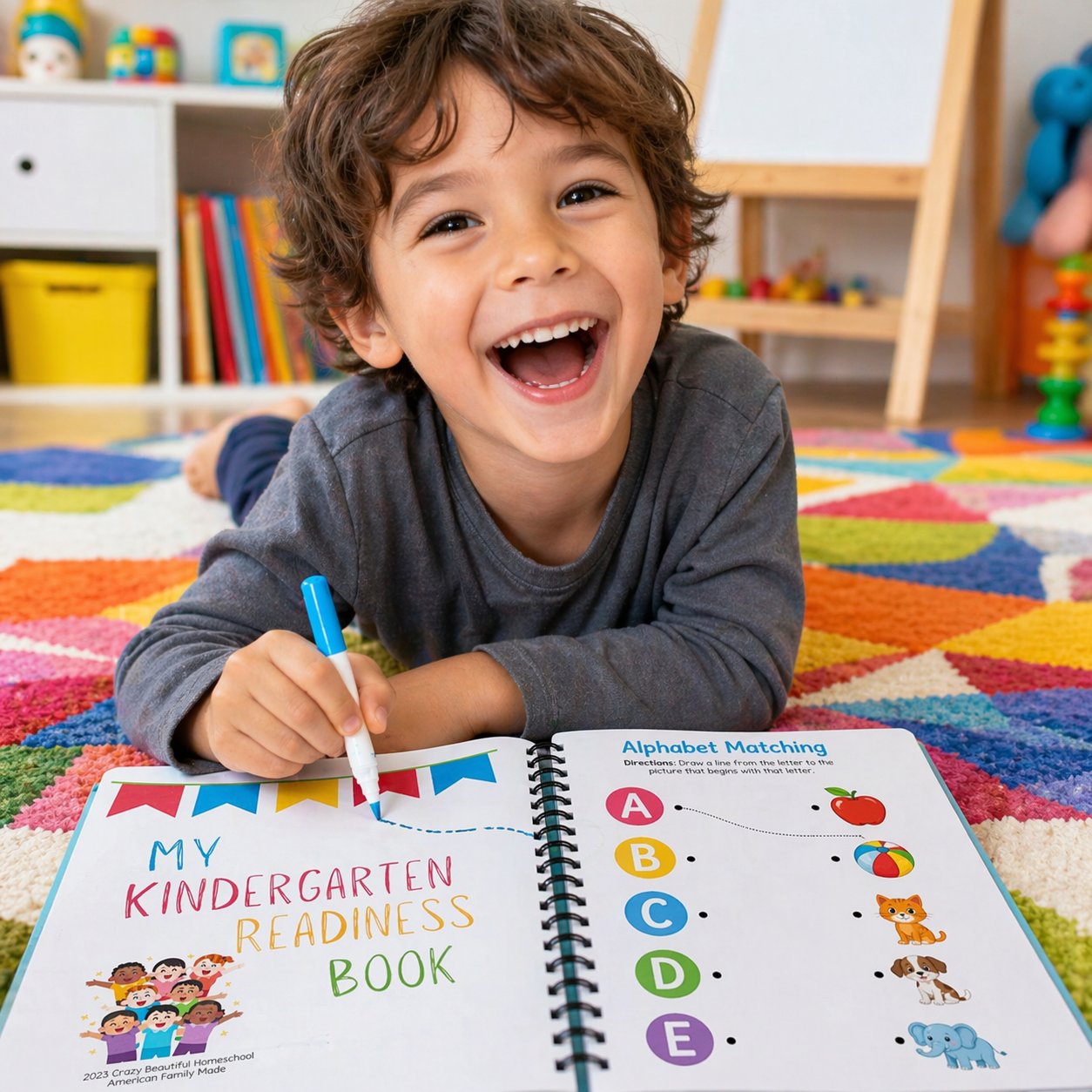 LearnNest – Fun Kindergarten Readiness Book