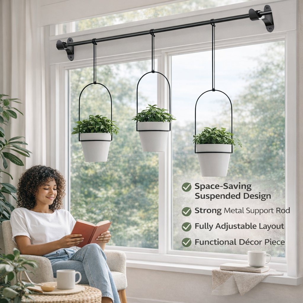 UrbanGreen – Vertical Hanging Garden Set