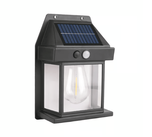 EdisonGlow – Solar Motion Sensor Wall Light