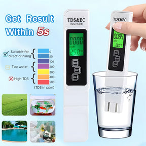 AquaMate | 2026 Digital 4-in-1 Water Quality Tester