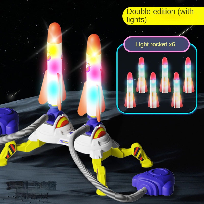 SkyStomp Rocket – Foot Launch Adventure Toy