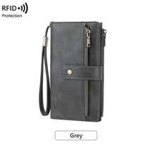 LumeFold – Multi-Compartment Compact Wallet