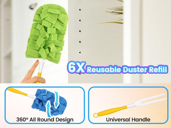 DustGlide – 360° Electrostatic Dust Removal Brush