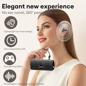AuraClip – Fashion Clip-On Headphones Secure Fit