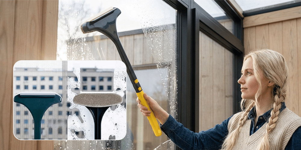 ScreenEase – 2-in-1 Window Screen Cleaning Brush Set