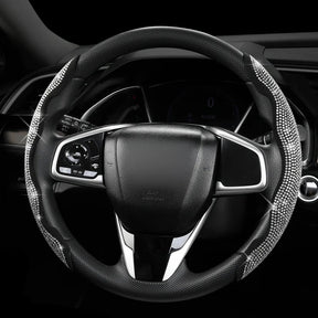 LuxiDrive – Crystal Studded Steering Wheel Cover