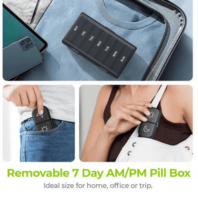 SafeSnap – 7-Day Portable Pill Organizer