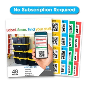 TrackTag - Smart QR Labels for Storage & Inventory
