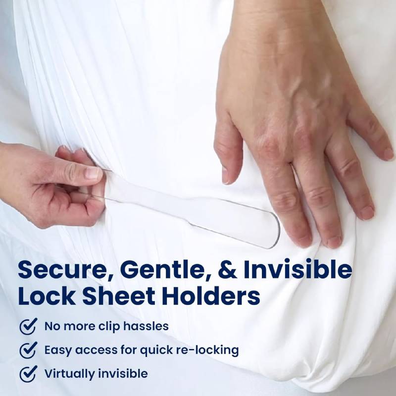 BedHug – All-Night Sheet Holders