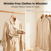SteamEase – Portable Vacuum Clothes Steamer