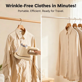 SteamEase – Portable Vacuum Clothes Steamer