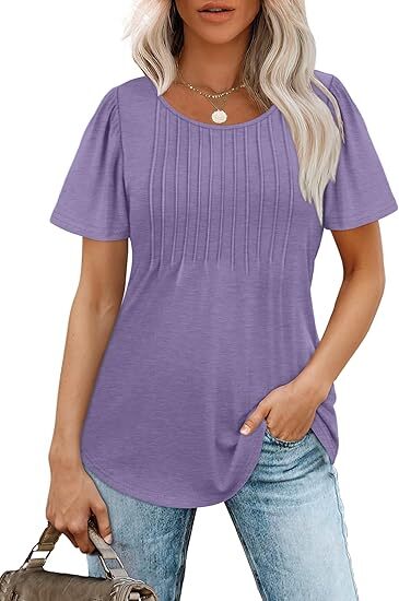 SoftMuse – Casual Dressy Summer Blouse
