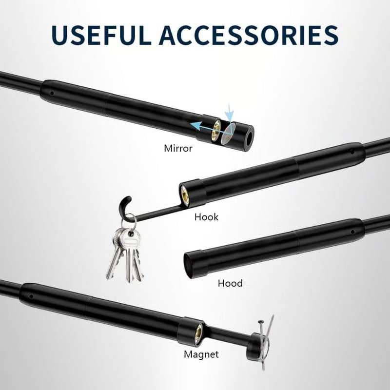 InspectaCam – 16.4ft HD Endoscope for Phone & Android