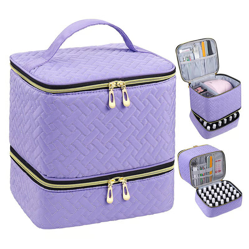 BeautyVault – Double Layer Nail Supplies Bag