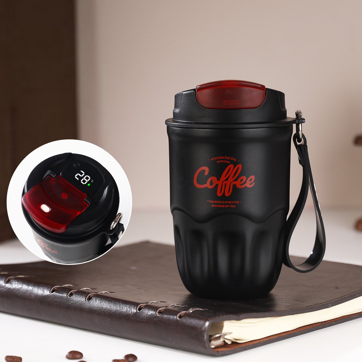 SipGuard – Portable Temperature Lock Coffee Flask