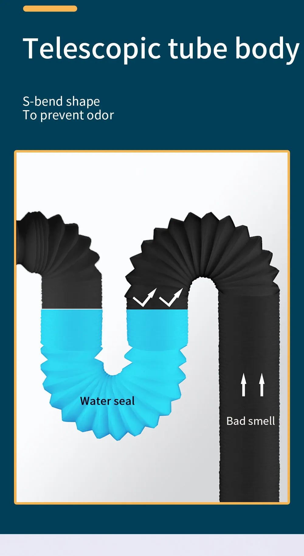 FlowFlex – Adjustable Sink Drain Pipe
