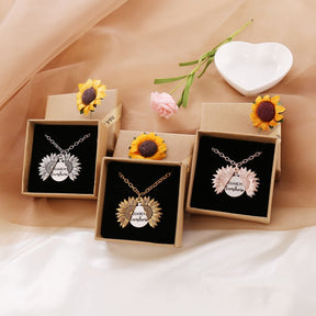 PureSun – “You Are My Sunshine” Necklace Gift Set