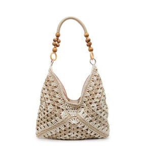 PalmAura - Straw Shoulder Bag