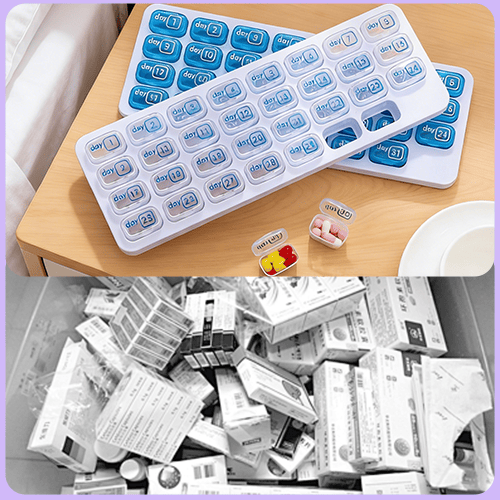 VitaMind – Monthly Wellness Pill Case