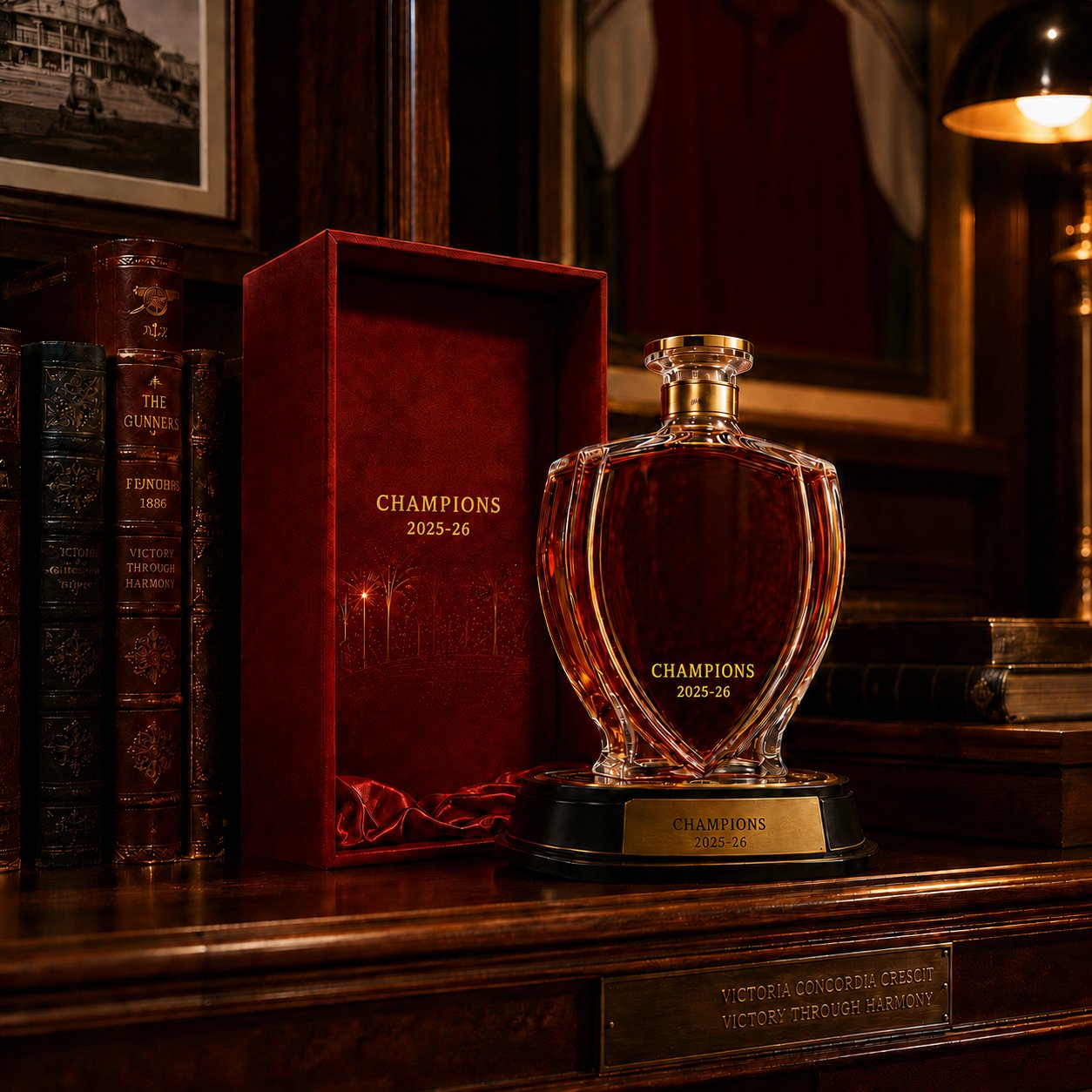 GunnerGlory - Champions Whiskey Decanter