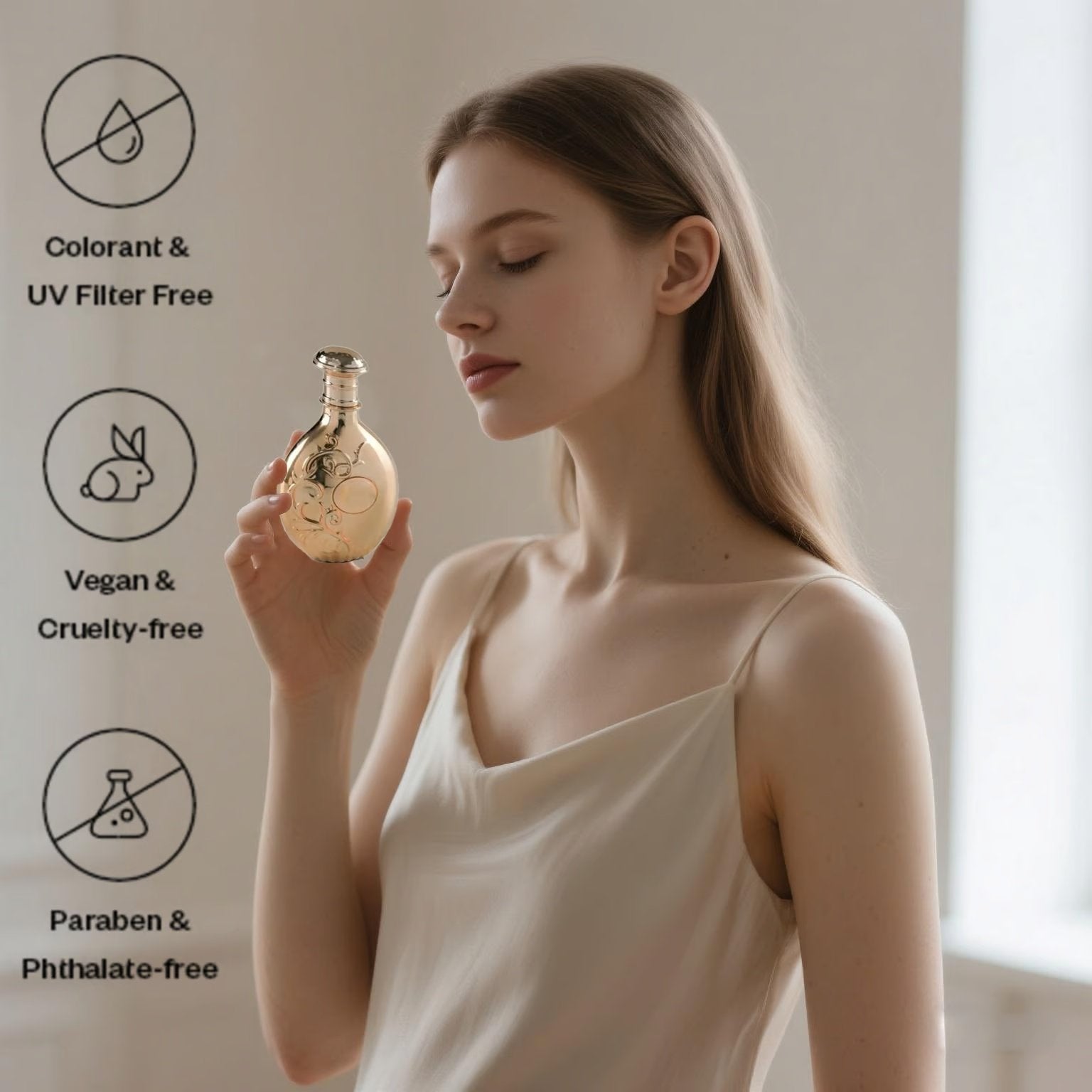 AurumBloom – Luxurious Fruity Floral Woody Perfume
