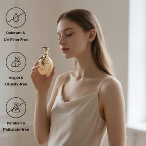AurumBloom – Luxurious Fruity Floral Woody Perfume