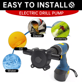 TurboPump – Compact Drill-Powered Fluid Transfer