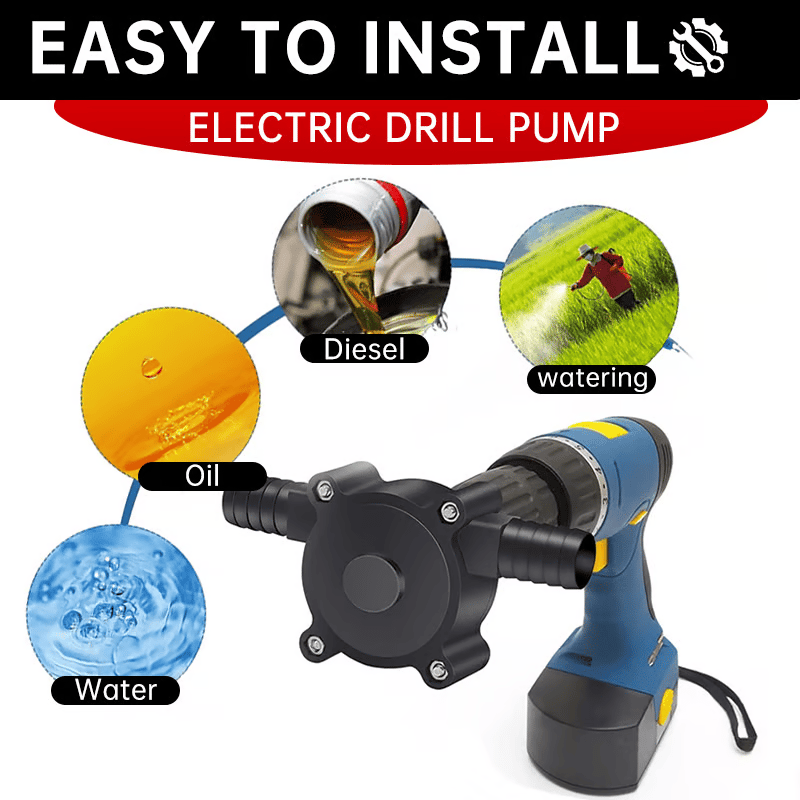 TurboPump – Compact Drill-Powered Fluid Transfer