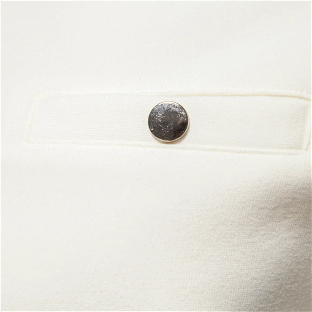 Lennox Mock Neck Zip Sweater | Lupi