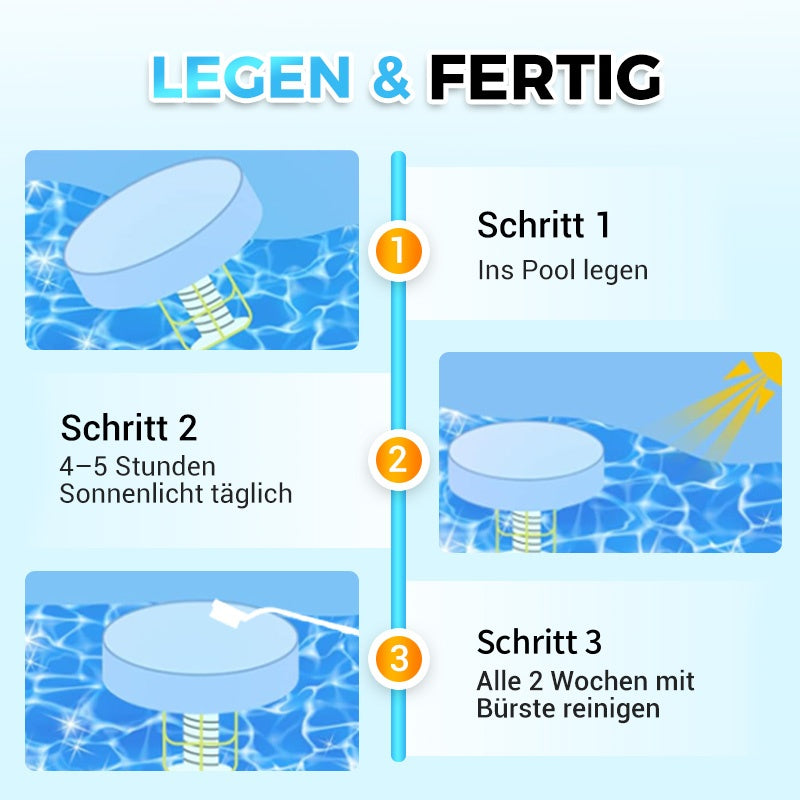 SolarSplash – Solar-Powered Pool Cleaner