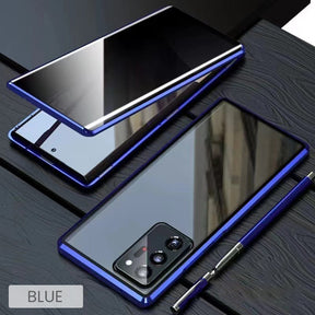 ShieldNova – Magnetic Tempered Glass Case for Samsung S23–S25