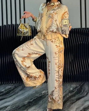 Satin Set with Elegant Shine and Effortless Comfort - Saori™