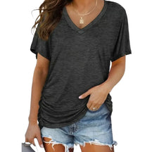 SoftLuxe – Women's Everyday V-Neck Comfort T-Shirt