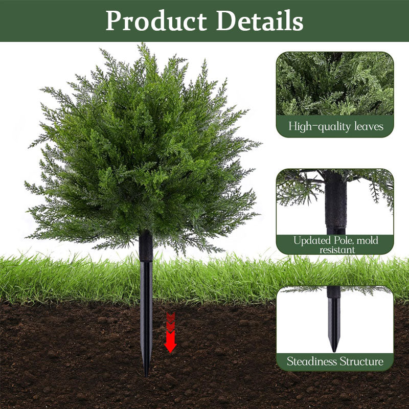 EcoCharm Cedar – Lifelike Landscape Tree
