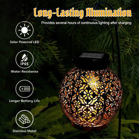 GlowBloom – Outdoor Solar Lantern