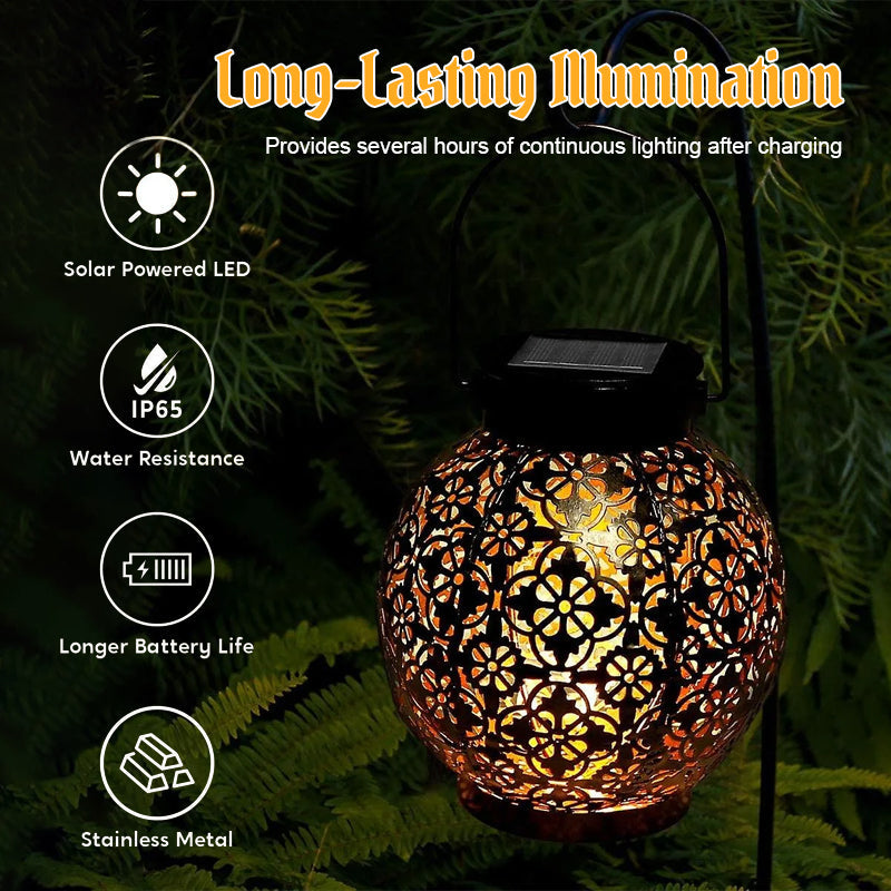 GlowBloom – Outdoor Solar Lantern