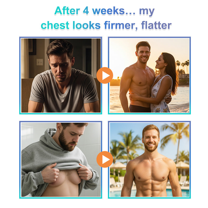 ⚕️💙Slimoly® Gynecomastia Chest Fatburn & Firm Patch