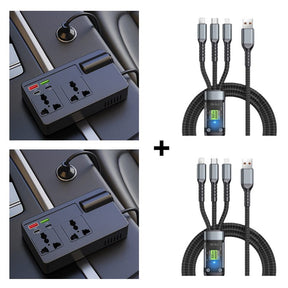 CarvaVolt - Digital Display Power Inverter