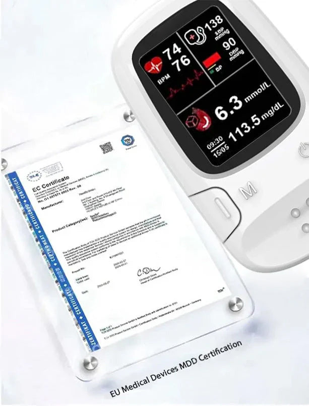 GlucoSense – Smart Non Invasive Blood Sugar Monitor
