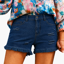 UrbanEase – Women’s Casual Denim Shorts