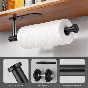 PureSteel – Elegant Wall Roll Holder