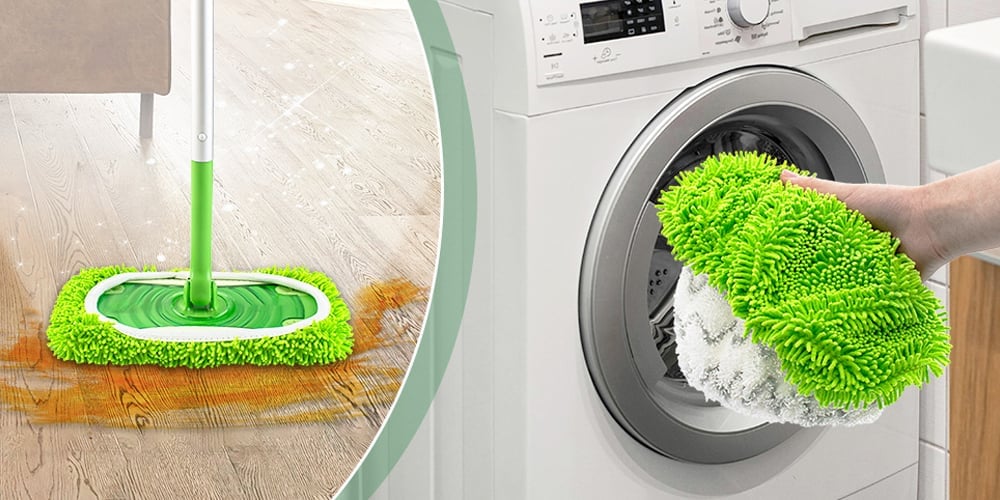 SparkleMop - Reusable Microfiber Floor Pads