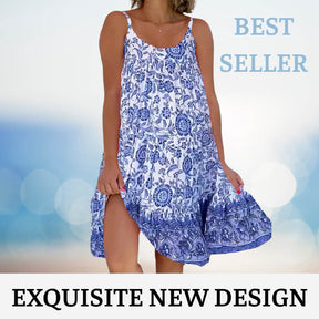 BloomMuse – Floral Camisole Summer Dress