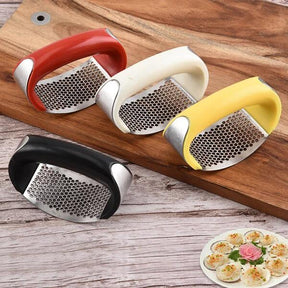 CrushCraft – Stainless Steel Garlic Mincer
