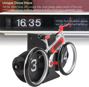 CycleTime - Vintage Bicycle Flip Clock