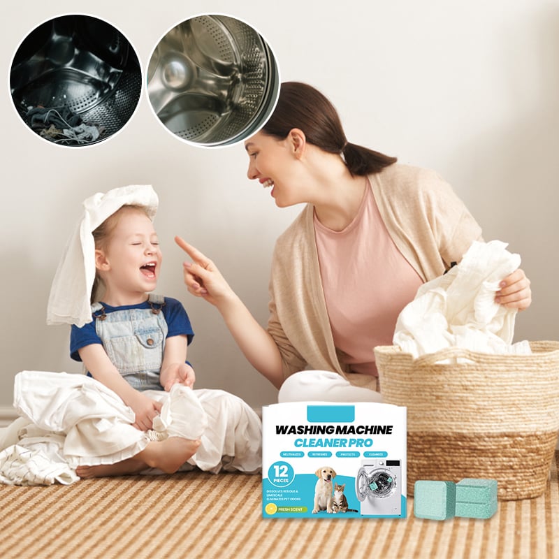FreshSpin – Washing Machine Deep Cleaning Tablets