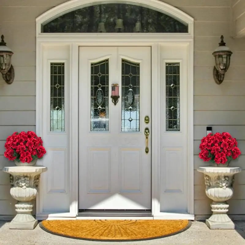 EverBloom – Artificial Geranium Outdoor Flowers