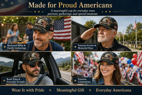 FreedomEagle – 250 Years Patriotic Heritage Cap